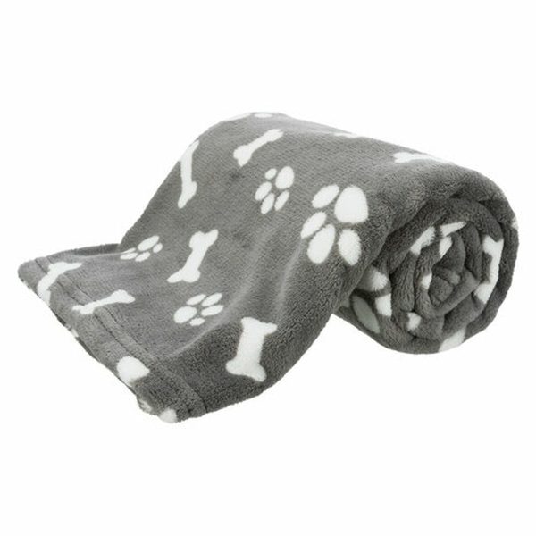 Pet blanket Trixie Kenny Grey Polyester 75 × 5 cm Fashion