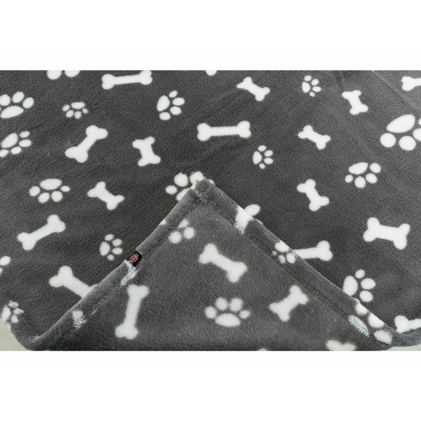 Pet blanket Trixie Kenny Grey Polyester 75 × 5 cm Fashion