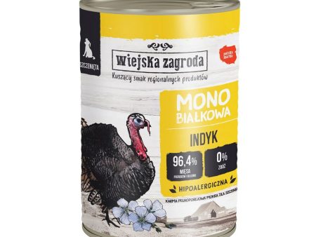 WIEJSKA ZAGRODA Dogs Wet Food 400 g (Can) Cheap