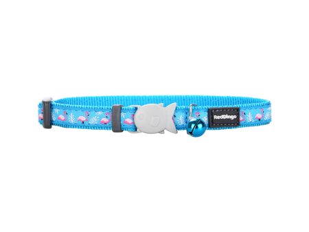 Cat Collar Red Dingo Flamingo 20-32 cm Turquoise For Sale