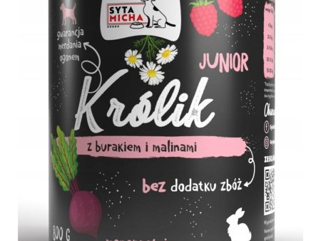 Wet food SYTA MICHA Junior Rabbit with beetroot and raspberries 800 g Cheap