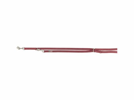 Adjustable dog leash Trixie Premium Red XS S Online now