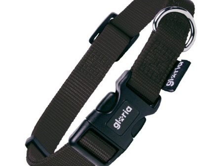 Dog collar Gloria Black Size M (29-53 cm) Online Sale