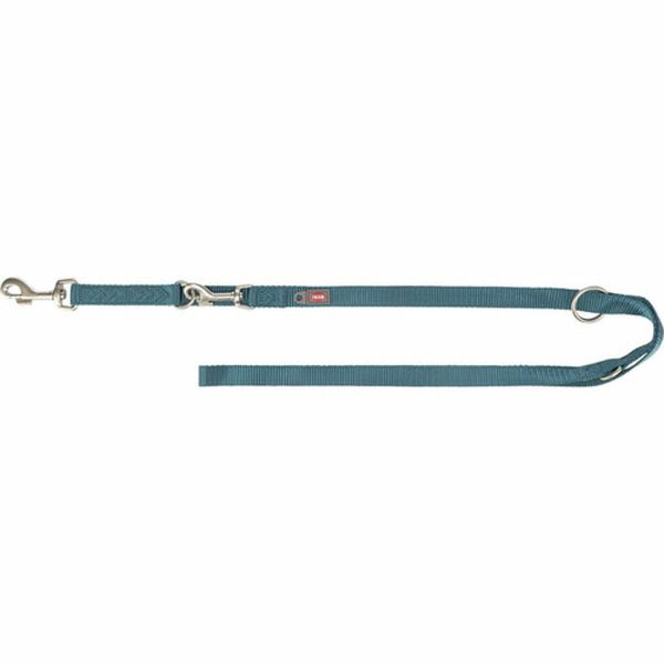 Adjustable dog leash Trixie Premium Blue XS S Online now