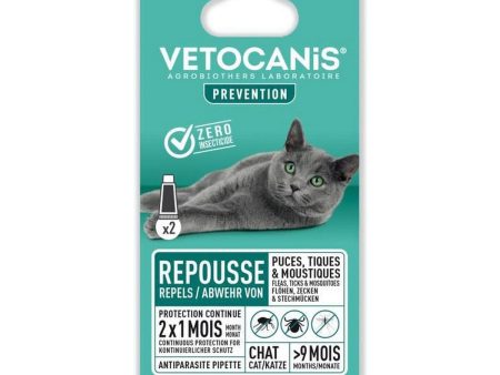 Anti-parasites Vetocanis Cat 2 Units Cheap