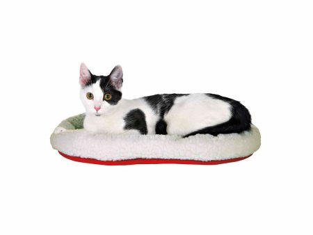 Cat Bed Trixie White Red 47 × 38 cm For Sale