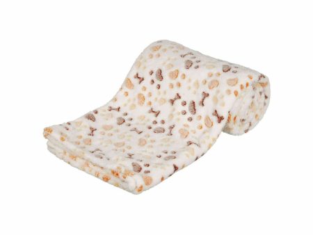 Pet blanket Trixie Lingo White Beige 150 × 100 CM Online now