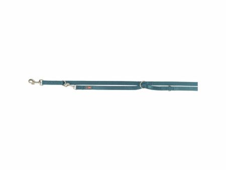 Adjustable dog leash Trixie Premium Blue Hot on Sale