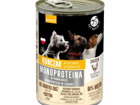 Wet food PETREPUBLIC Chicken 400 g For Sale