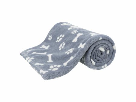 Pet blanket Trixie Kenny Blue Polyester 15 × 1 CM on Sale