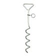 Accessory Kerbl Spiral Stake Silver Dog Lead Online Sale