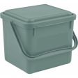 Bucket container Rotho Recycled plastic Green on Sale