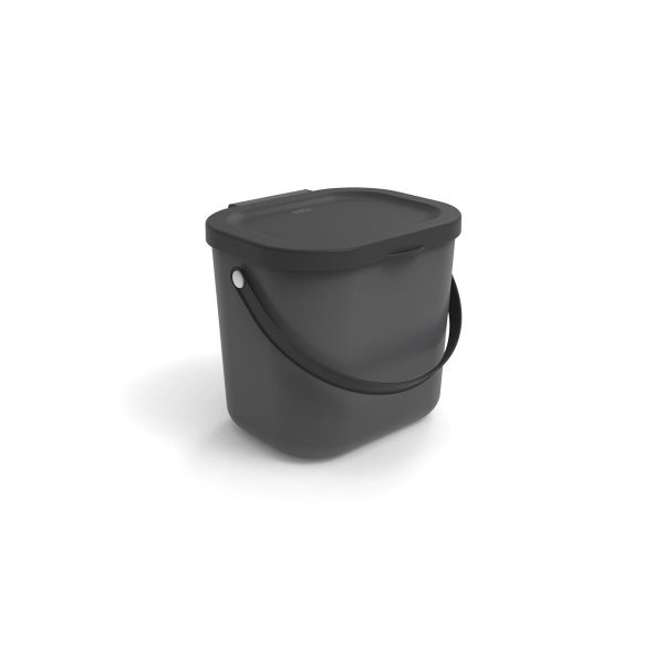 Bucket container Rotho Anthracite Recycled plastic on Sale