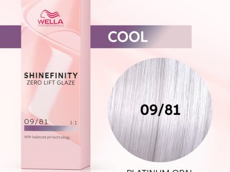 Wella SHINEFINITY Zero Lift Glaze - Geliniai plaukų dažai, 60 ml Fashion