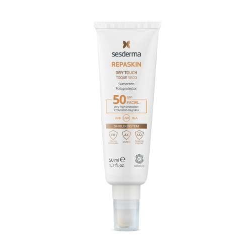 Sesderma REPASKIN DRY TOUCH SPF 50 Apsauginis kremas nuo saulės veidui, 50 ml +dovana mini Sesderma priemonė Online Sale