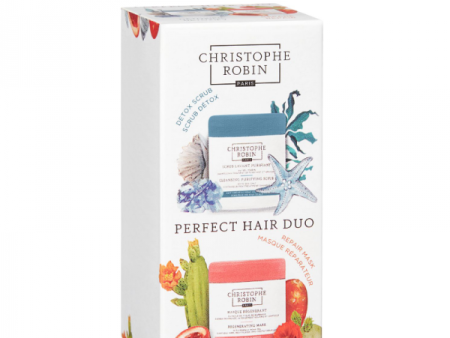 Christophe Robin Perfect Hair Duo rinkinys tobuliems plaukams, 2x40 ml Online Sale