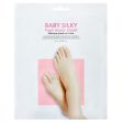 Kaukė pėdoms Holika Holika Baby Silky Foot Mask Sheet HH20011555, prisotinta taukmedžio sviestu, 18 ml Online Hot Sale