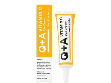 Q+A Vitamin C Eye Cream Paakių kremas su vitaminu C, 15ml Supply