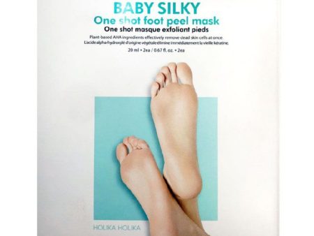 Šveičiamoji kaukė pėdoms Holika Holika Baby Silky One Shot Foot Peel Mask, HH20011557, 20 ml Cheap